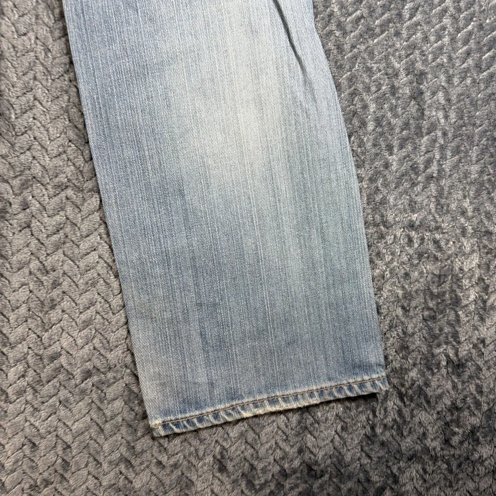 Levis 511 Jeans Mens 33x30 Blue Denim Straight Faded Light Wash Stretch Workwear